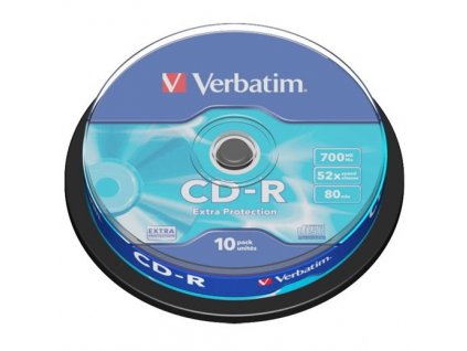 CD-R Verbatim 700MB/52x 10-pack ExtraProtection