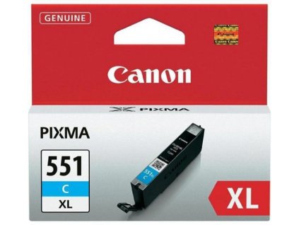 Originální inkoust Canon CLI551C XL modrý