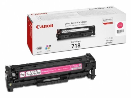 Originální toner Canon CRG718M magenta