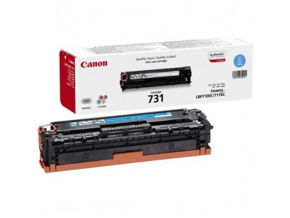 Originální toner Canon CRG731C modrý