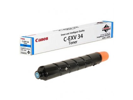 Originální toner Canon CEXV34 C modrý