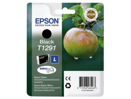 Originální inkoust Epson T1291 černý