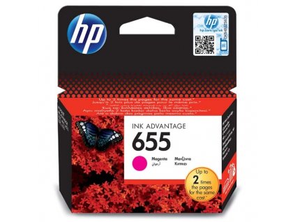 Originální inkoust HP CZ111AE no.655 magenta