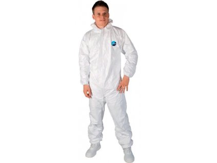 22182 1 ochranny pracovni oblek tyvek s kapuci xl