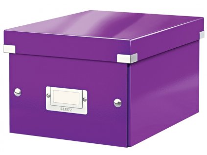 22632 krabice s vikem leitz click store wow s fialova