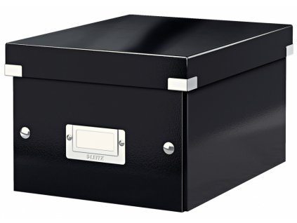 Krabice s víkem Leitz Click&Store WOW S černá