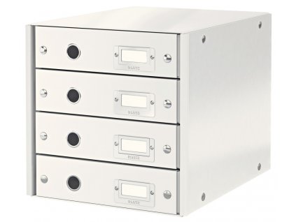 22737 zasuvkovy box leitz click store wow 4 bily