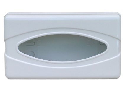 23301 1 zasobnik kosmetickych kapesnicku plastovy bily