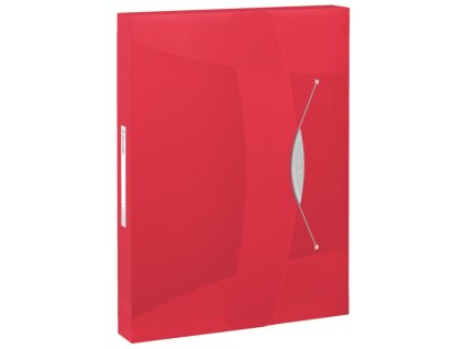 23550 box na spisy esselte vivida cerveny