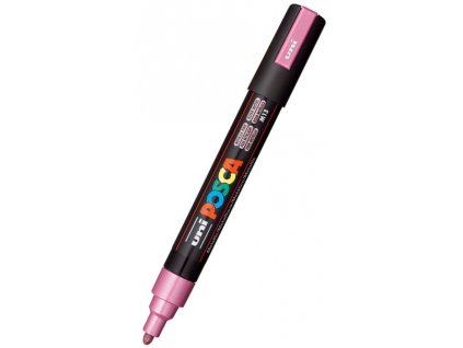 24078 1 posca pc 5m metalicky ruzovy