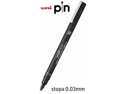 UNI PIN003-200 Liner černý