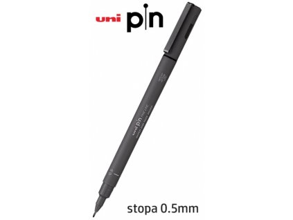 UNI PIN05-200 Liner tmavě šedý