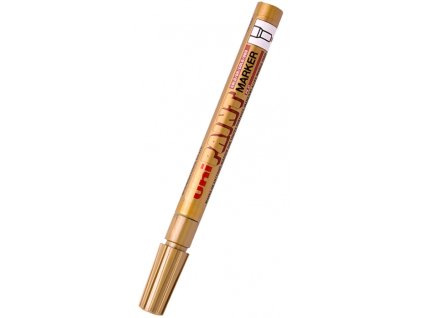 25074 1 uni paint marker px 21 zlaty
