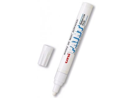 25113 1 uni paint marker px 20 bily