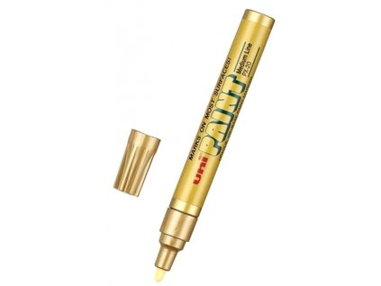 25128 1 uni paint marker px 20 zlaty
