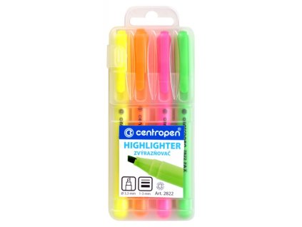 25317 1 centropen 2822 zvyraznovac 4ks