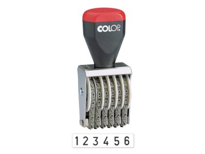 25953 1 cislovaci razitko colop 6 pozic