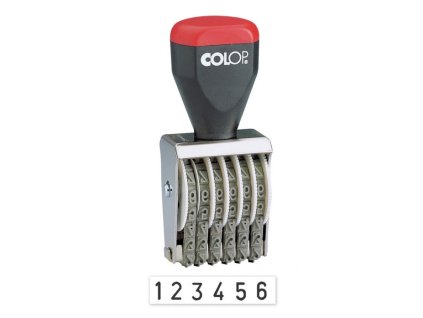 25962 1 cislovaci razitko colop 6 pozic