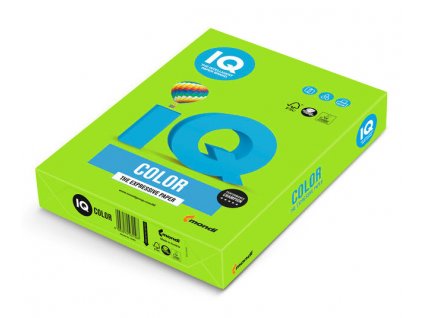 26742 iq color neon zelena a4 80g