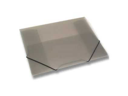 2682 deska s gumou z pp a4 transparentni kourova