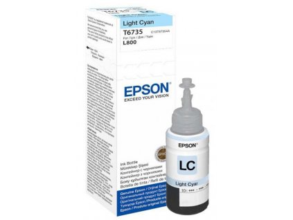 Originální inkoust Epson T6735 sv. modrý