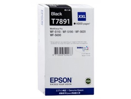 Originální inkoust Epson T7891 XXL černý