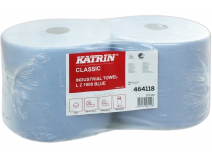 Průmyslové utěrky KATRIN Classic L2 Blue 464118