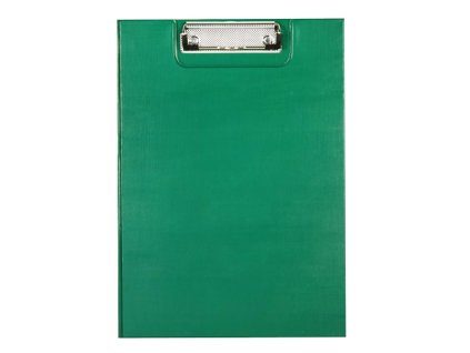 2829 podlozka z pvc s klipem a4 zelena