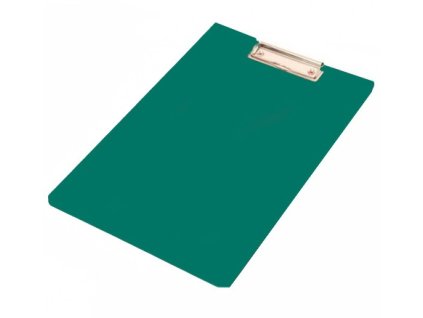 2841 dvojdeska z pvc s klipem a4 zelena