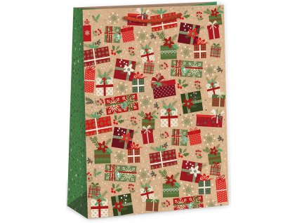 Dárková taška vánoční T8