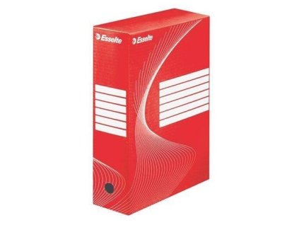 28677 archivacni krabice esselte a4 cervena