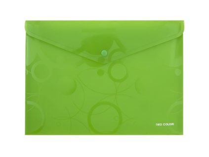 29193 obalka s drukem neo colori a5 zelena