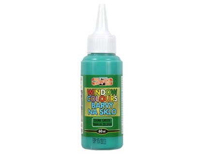 29292 1 barva na sklo 60ml tmave zelena