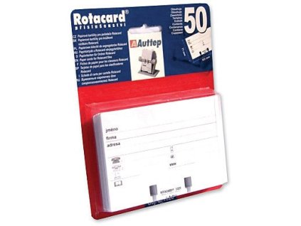 2937 nahradni karty do vizitkare rotacard 50ks