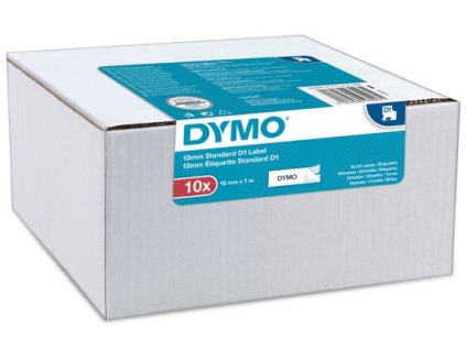 29400 1 dymo paska d1 12mm x 7m cerno bila 10ks