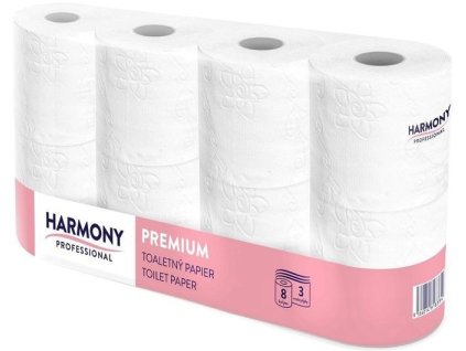 Toaletní papír HARMONY Professional Premium 8ks