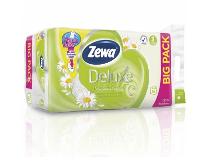 Toaletní papír ZEWA Deluxe Camomile 3-vrtsvý 16ks