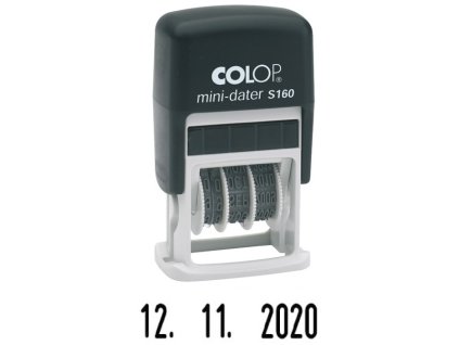 30117 1 datumka colop mini dater s160 cerna
