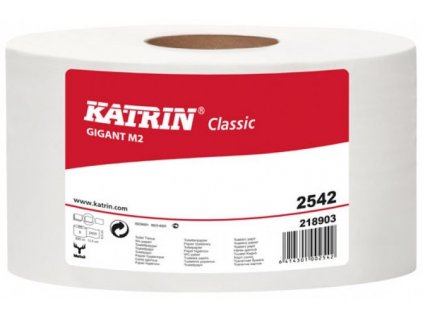Toaletní papír Jumbo KATRIN Classic Gigant M2 2542