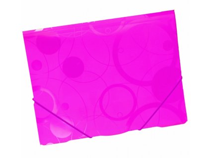 30609 desky s gumou neo colori ruzove