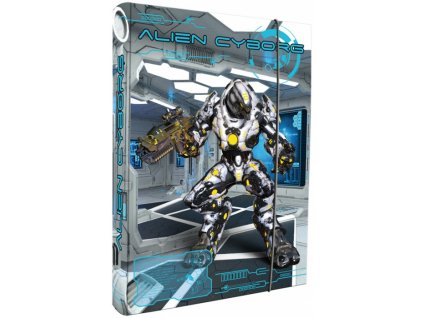 Box na sešity A4 Alien Cyborg
