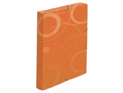 3393 box s gumou neo colori z pp a4 oranzovy