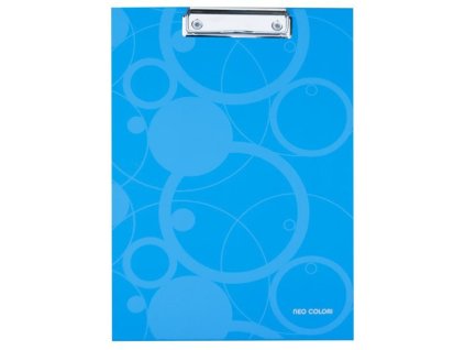 3420 podlozka s klipem neo colori a4 modra