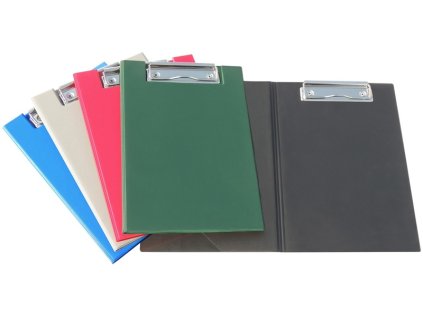 3432 deska z pvc se svorkou a5 cerna