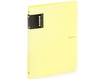 34338 poradac pastelini pp a4 4 krouzkovy zluty