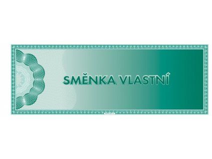 Vlastní směnka Zaplatím 1114
