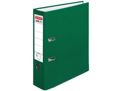 Pákový pořadač Herlitz A4 80mm zelený