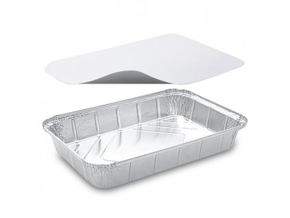 36360 1 miska aluminiova hranata 2000ml 10ks