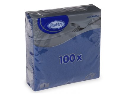 36771 1 ubrousky papirove 1 vrstve 100ks tm modre