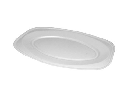 37227 1 podnos ovalny 35x24 7cm bily 10ks